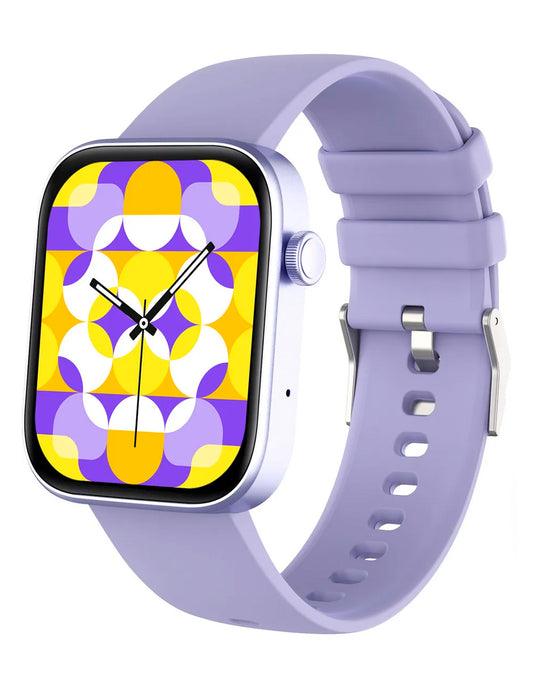 Smartwatch P71 para Hombre y Mujer con Llamadas por Voz y Asistente de Voz LILA