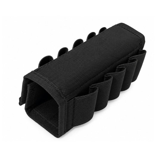 Carrillera de neopreno para culata con capacidad para 10 cartuchos calibre 12