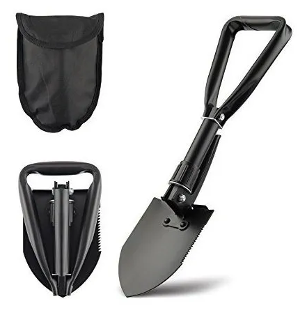 Pala táctica plegable con pico para campismo PJ236