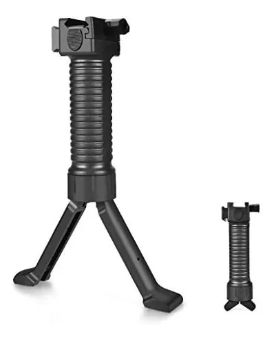 Empuñadura con bípode plegable y extensible para riel de 20 mm PJ313
