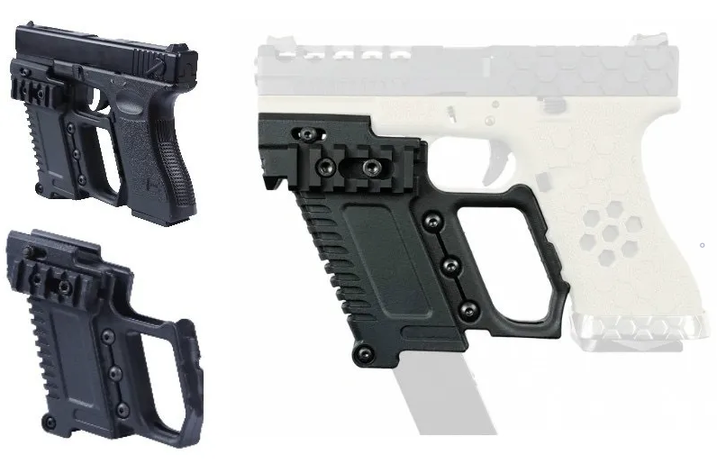 Empuñadura táctica Glock con porta cargador, modelo PJ317 - foto 4