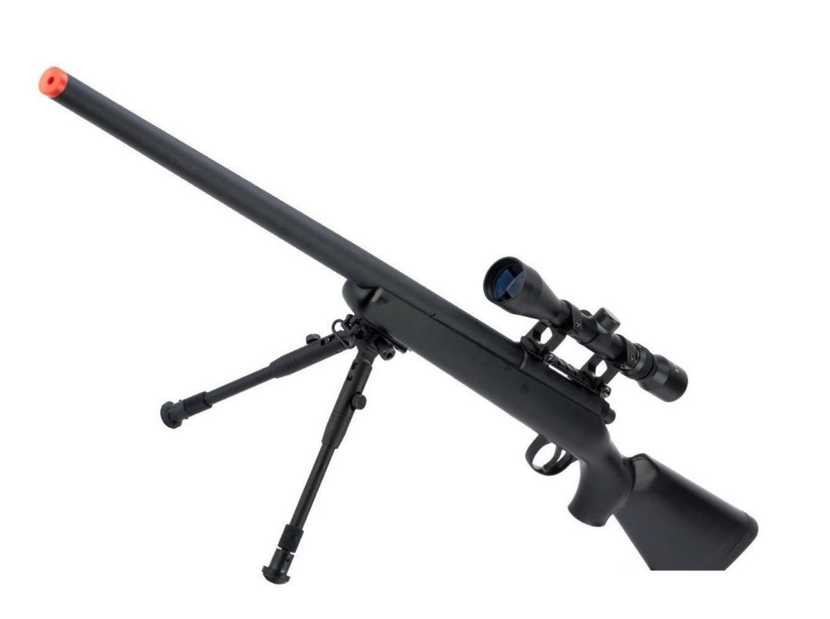Bípode ajustable metálico para rifle de airsoft y caza PJ426