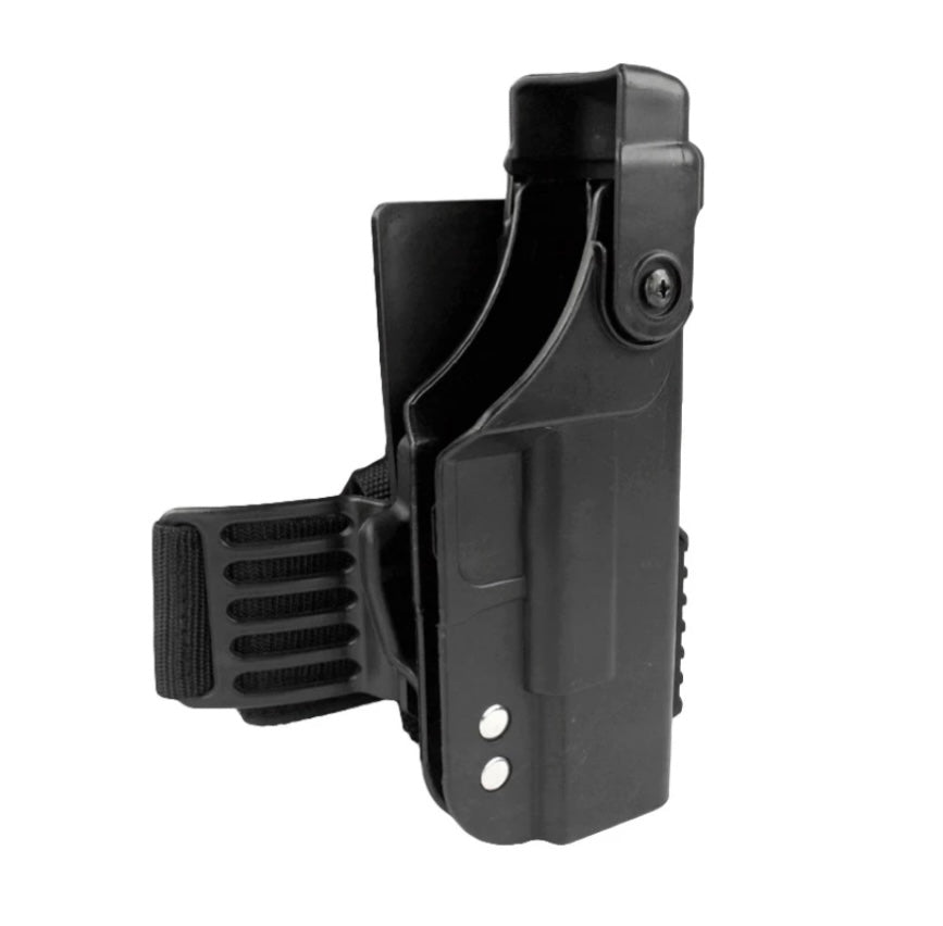 Pistolera de pierna para Glock 17, 18, 19 y 20 con doble bloqueo PJ482 - foto 2
