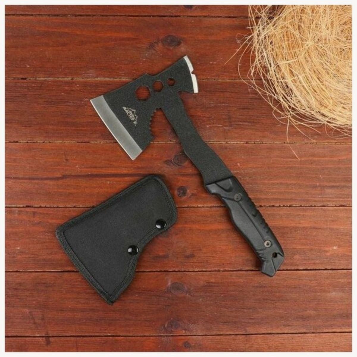 Hacha multifuncional con funda - foto 2