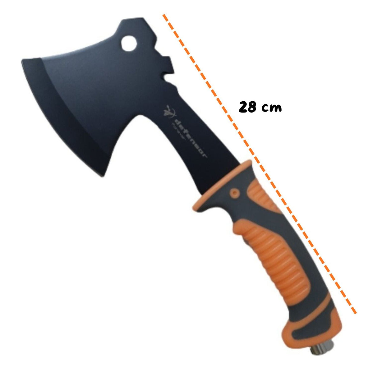 Hacha táctica de supervivencia de 28 cm con mango antideslizante - foto 3