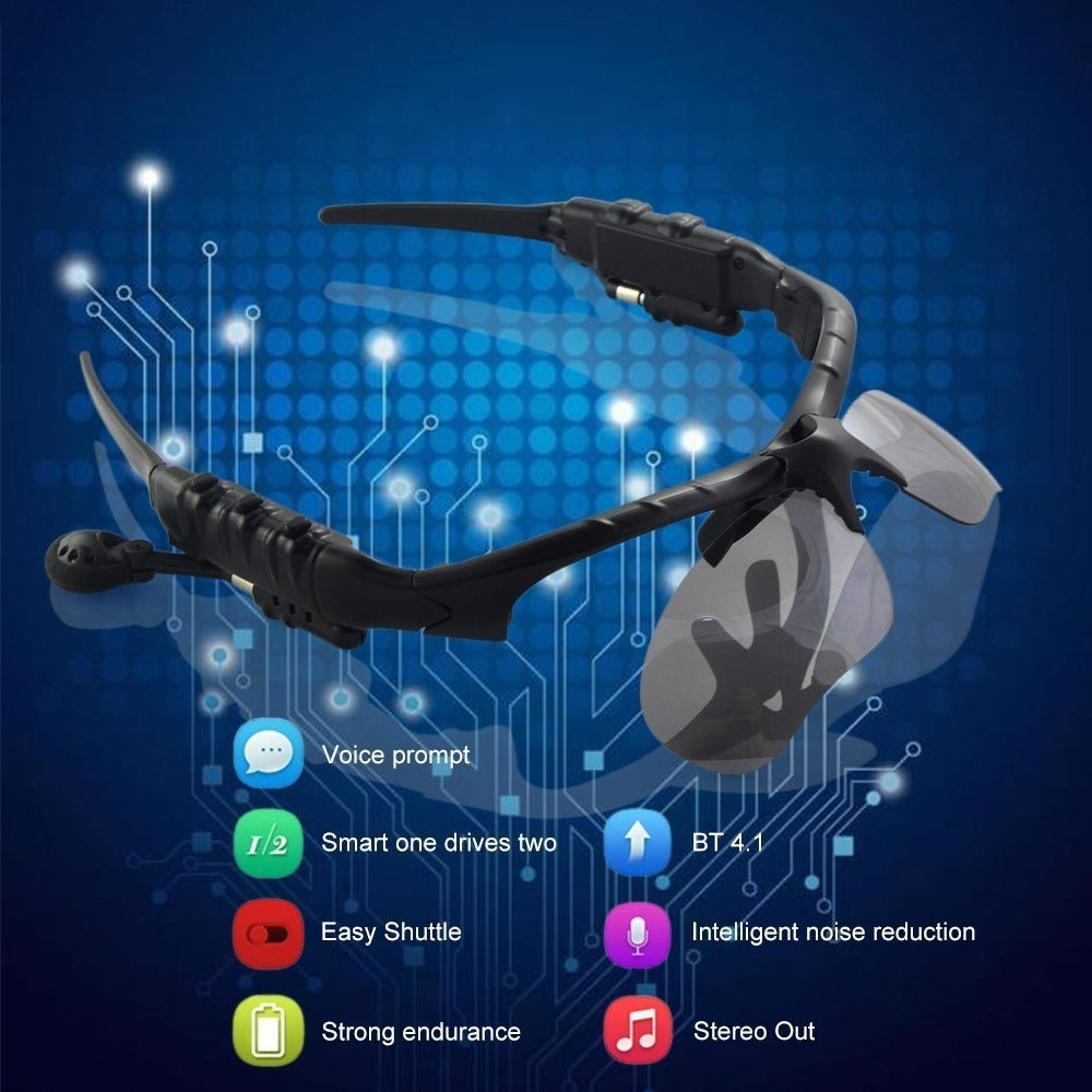 Gafas de sol con audífonos Bluetooth integrados PJ555 - foto 3