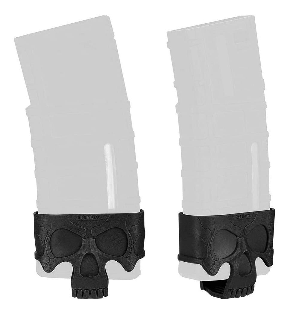 Asistente de cargador mag assist 5.56 con diseño de calavera PJ557