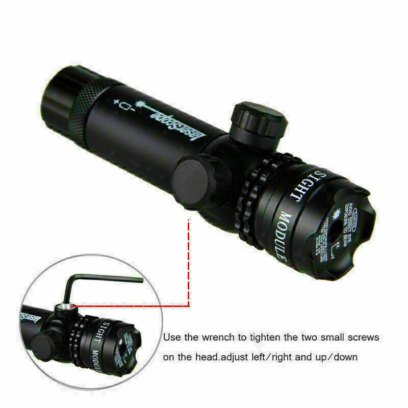 Mira láser roja de 20 mm para riel, para juegos tipo Gotcha PJ613 - foto 2
