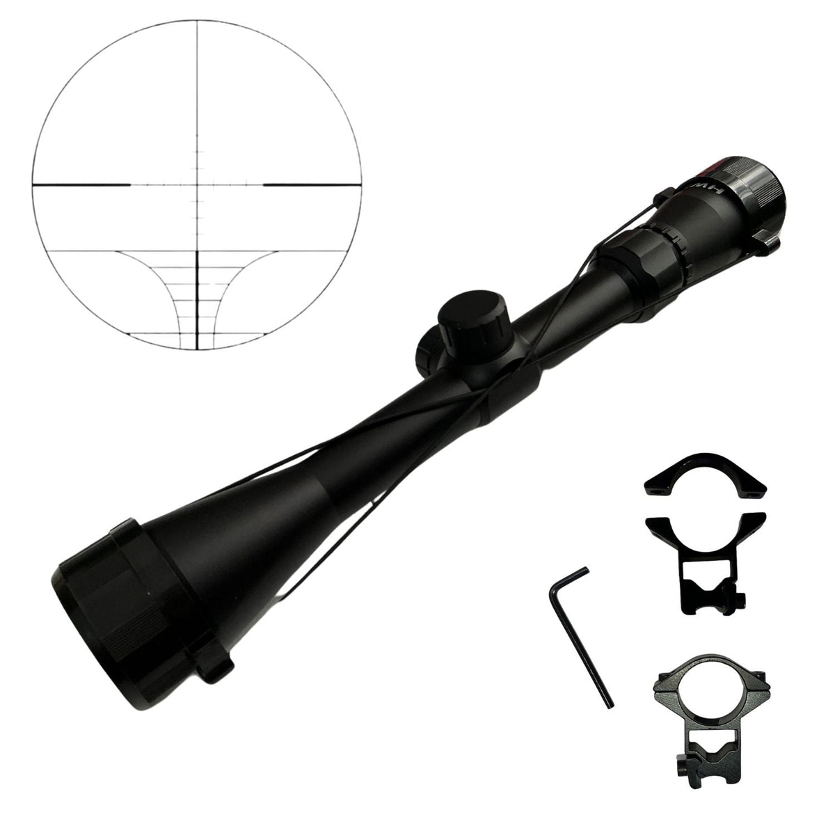 Mira telescópica para rifle deportivo 3-9X, en dos versiones - foto 2