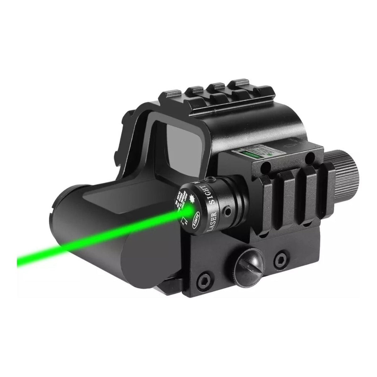 Mira holográfica táctica con láser verde, modelo 553G BK - foto 5