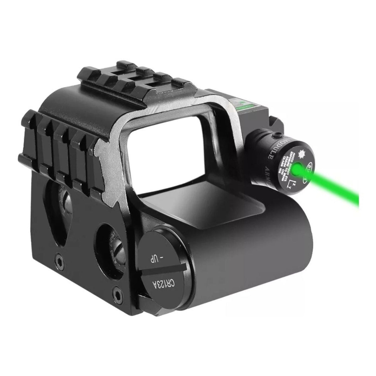 Mira holográfica táctica con láser verde, modelo 553G BK