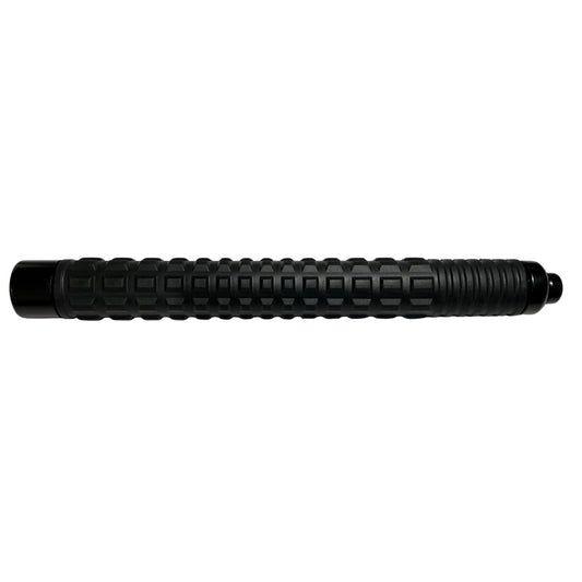 Bastón retráctil de acero de 42 a 63 cm con funda de nylon