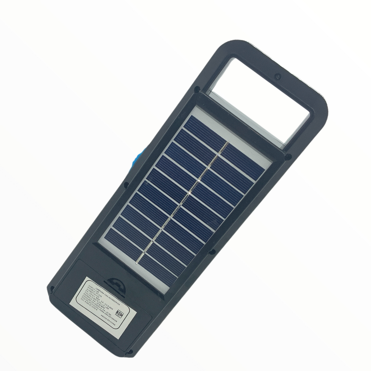 Lámpara de emergencia con panel solar, reflector y power bank T030 - foto 4