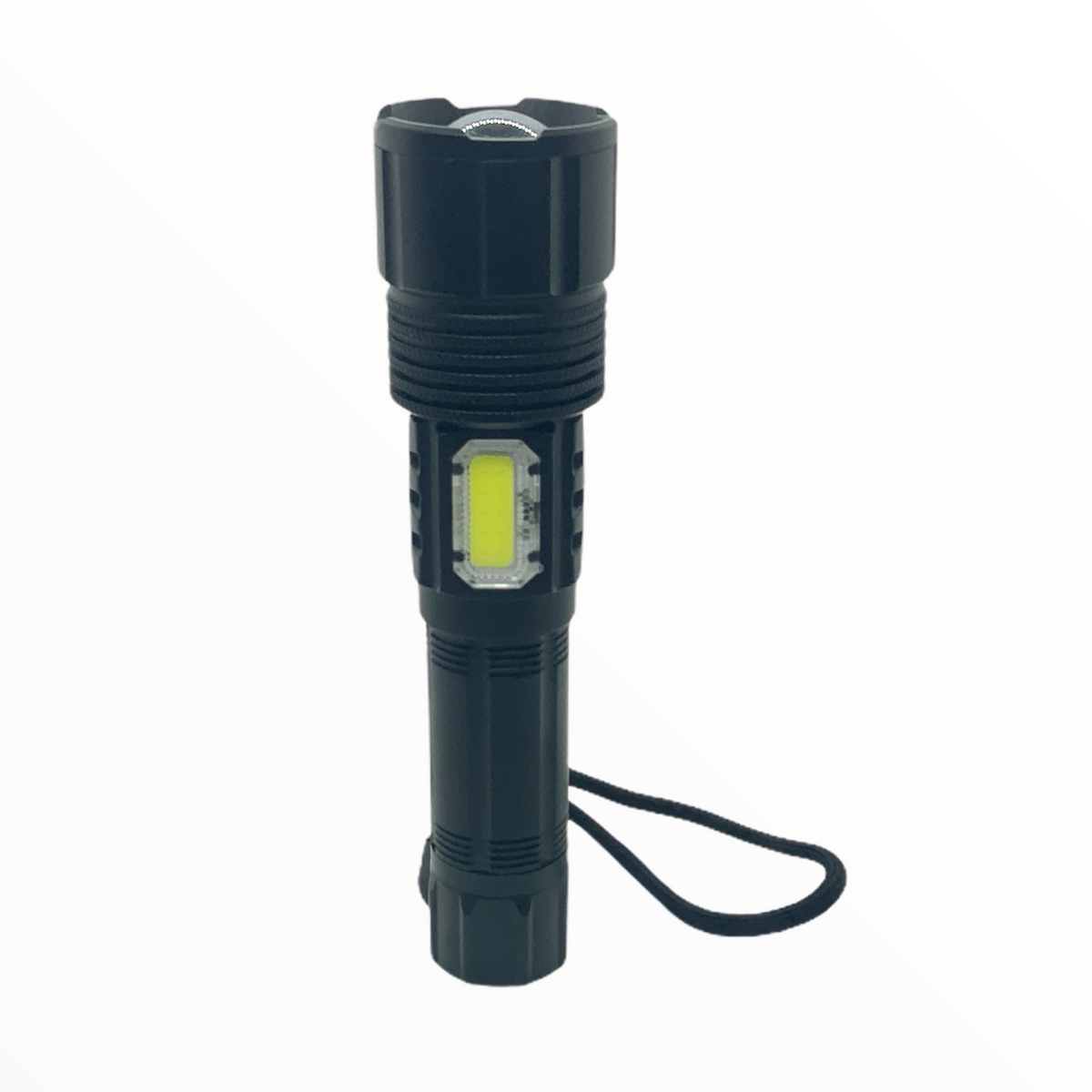 Lámpara LED T9 con zoom, 3 pasos y luz lateral COB de 2 pasos DT442 - foto 3