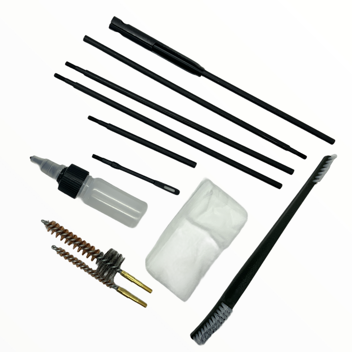 Kit portátil de limpieza de 11 piezas con funda y clip - foto 2