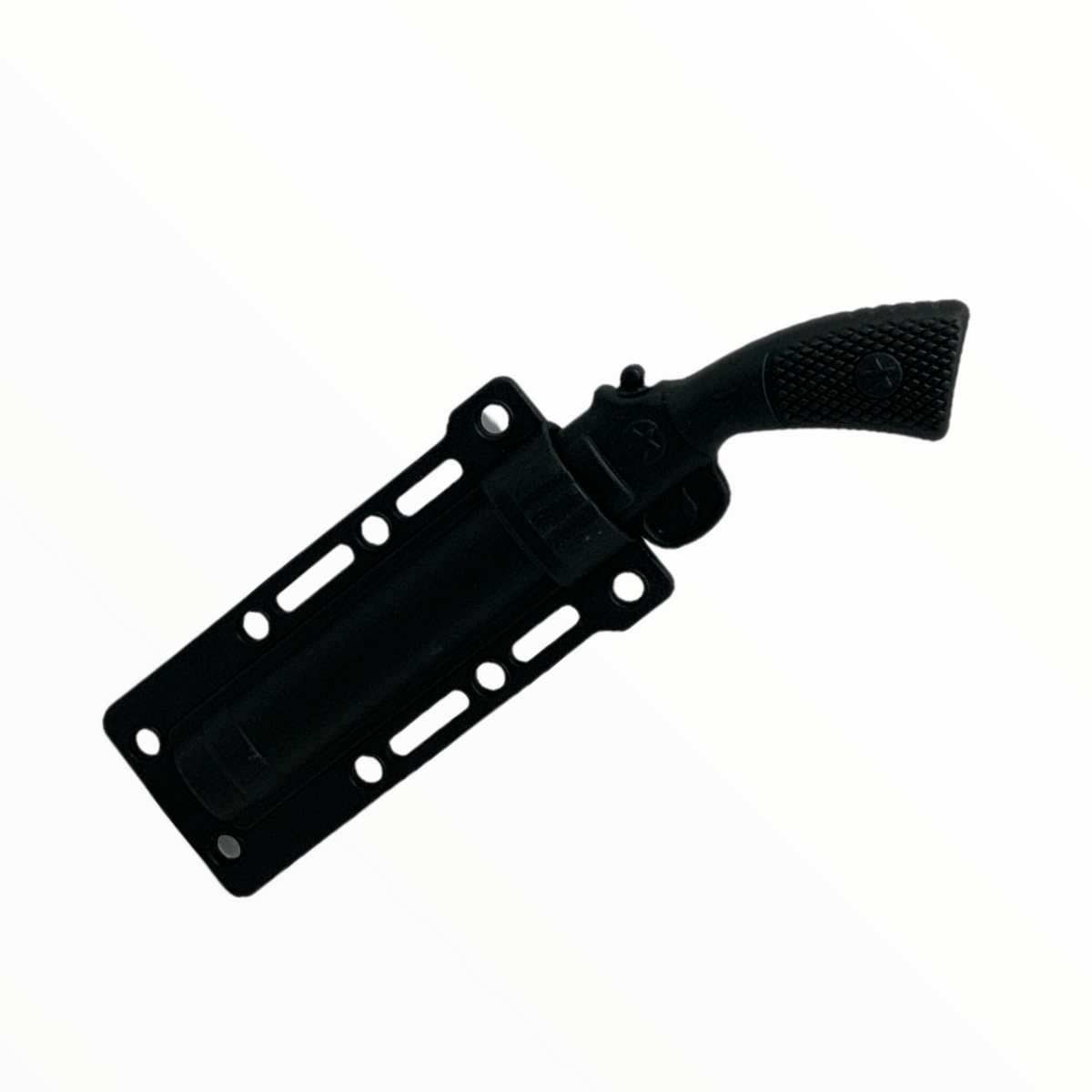 Navaja táctica con forma de pistola y cadena, 17 cm - foto 3