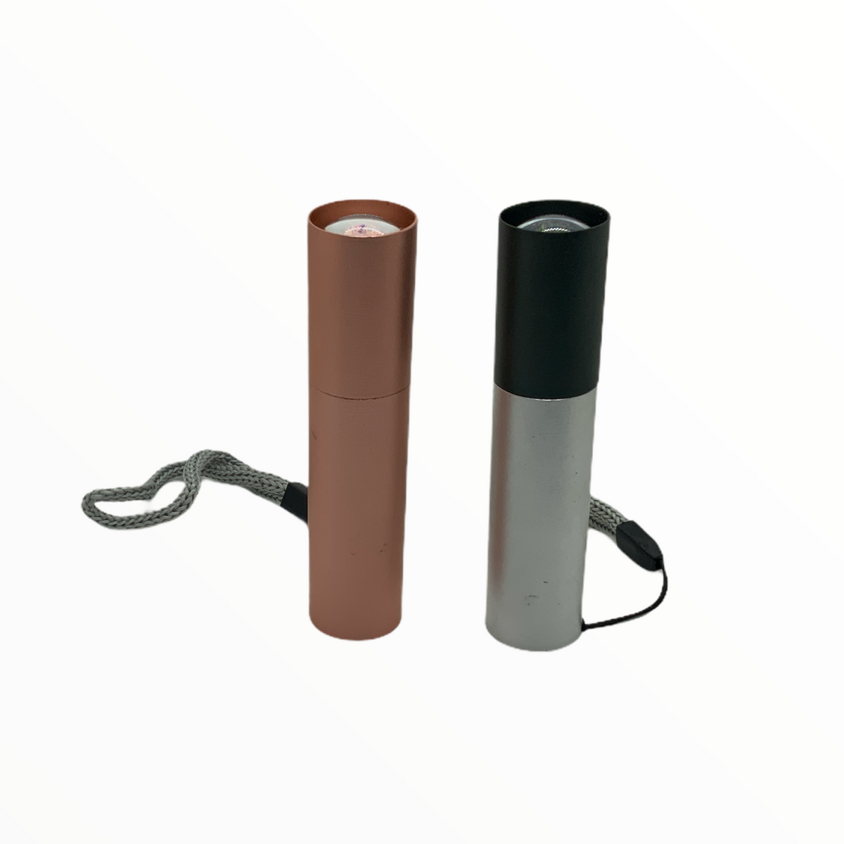 Mini linterna LED de bolsillo con 3 pasos y correa