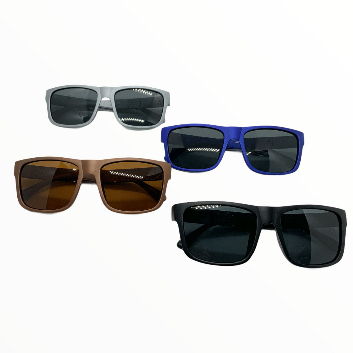 Lentes de sol polarizados de marco cuadrado clásico, unisex - foto 2