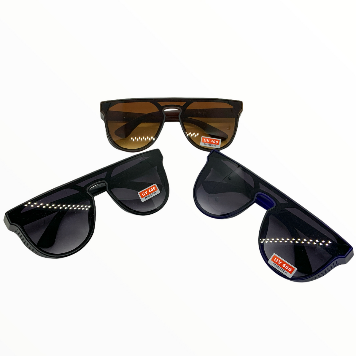 Lentes urbanos UV400 con protector lateral y armazón mate - foto 2