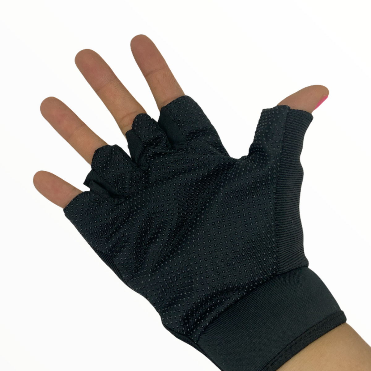 Guantes tácticos antiderrapantes de medio dedo con protección GJ7021 - foto 2