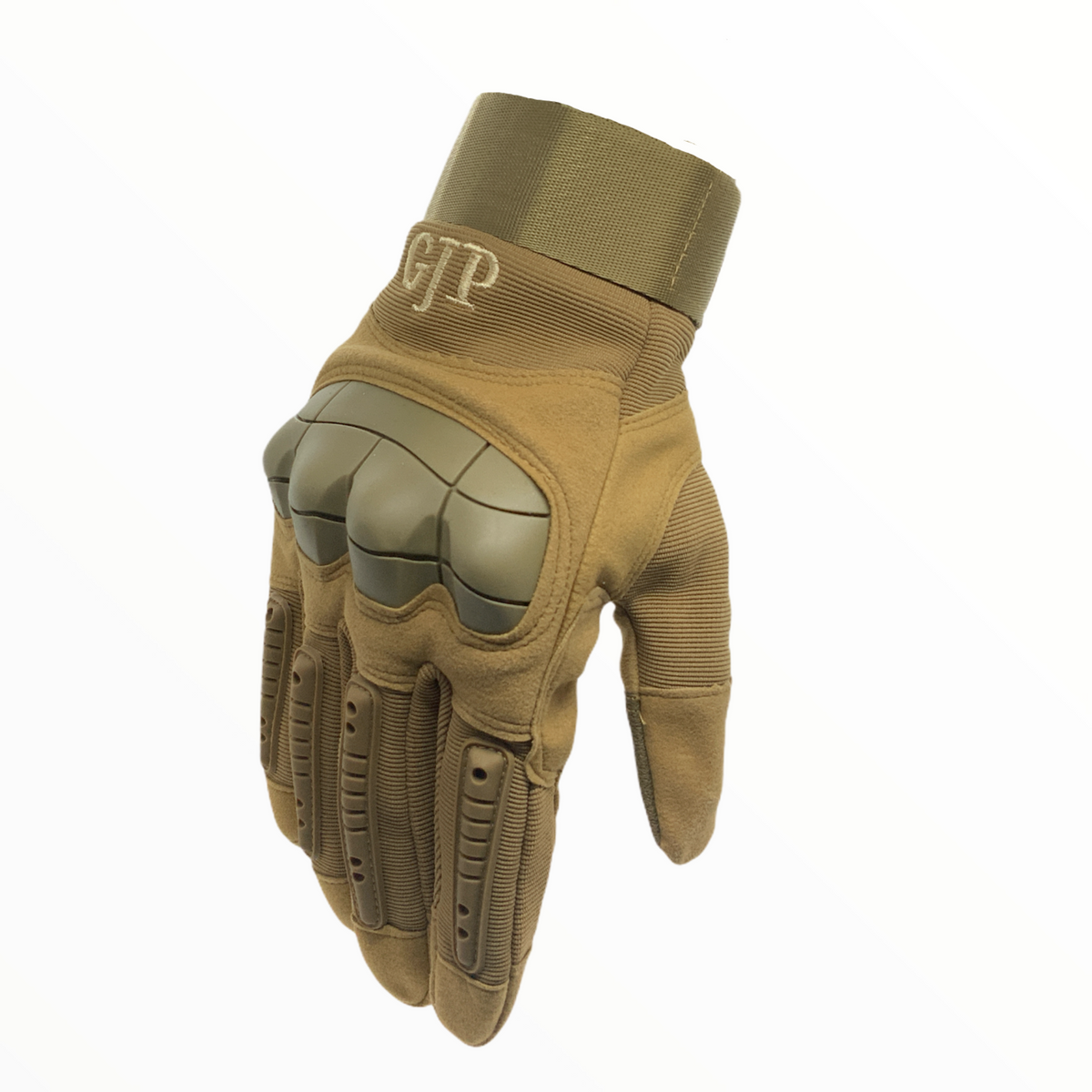 Guantes tácticos de dedos completos con nudillos reforzados y touch
