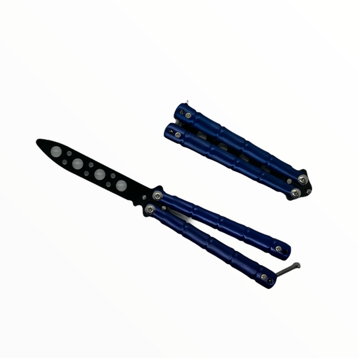 Cuchillo mariposa de práctica sin filo para entrenamiento F2028 - foto 2