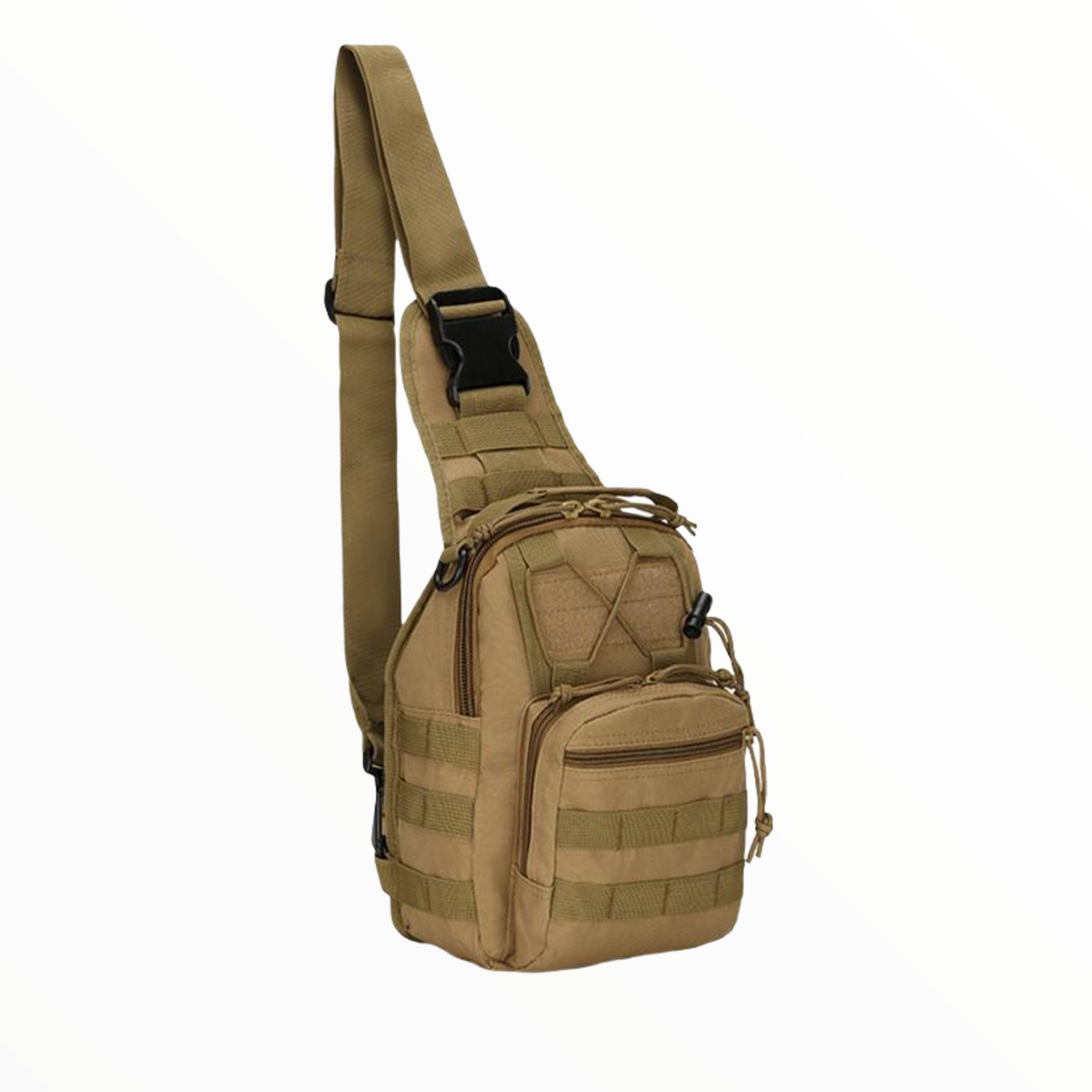Mochila pechera táctica crossbody de 12 litros con sistema Molle GJ940 - foto 2