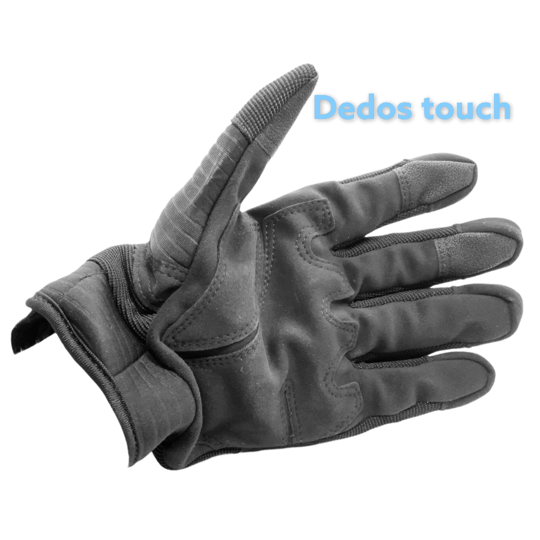 Guantes tácticos de dedos completos con función touch PJ043 - foto 2