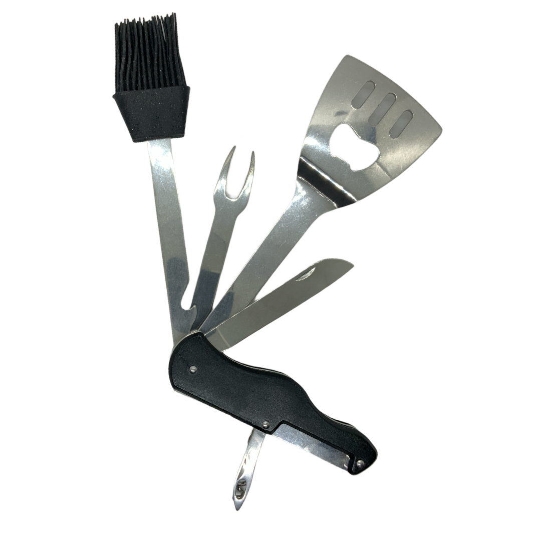Navaja con set de herramientas plegables para BBQ y picnic F625 - foto 4