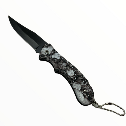 Navaja táctica plegable con cadena modelo JF037