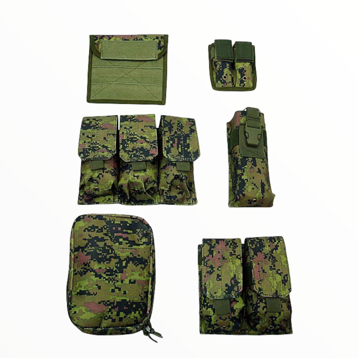 Chaleco táctico Molle con bolsos desmontables PJ034 - foto 3