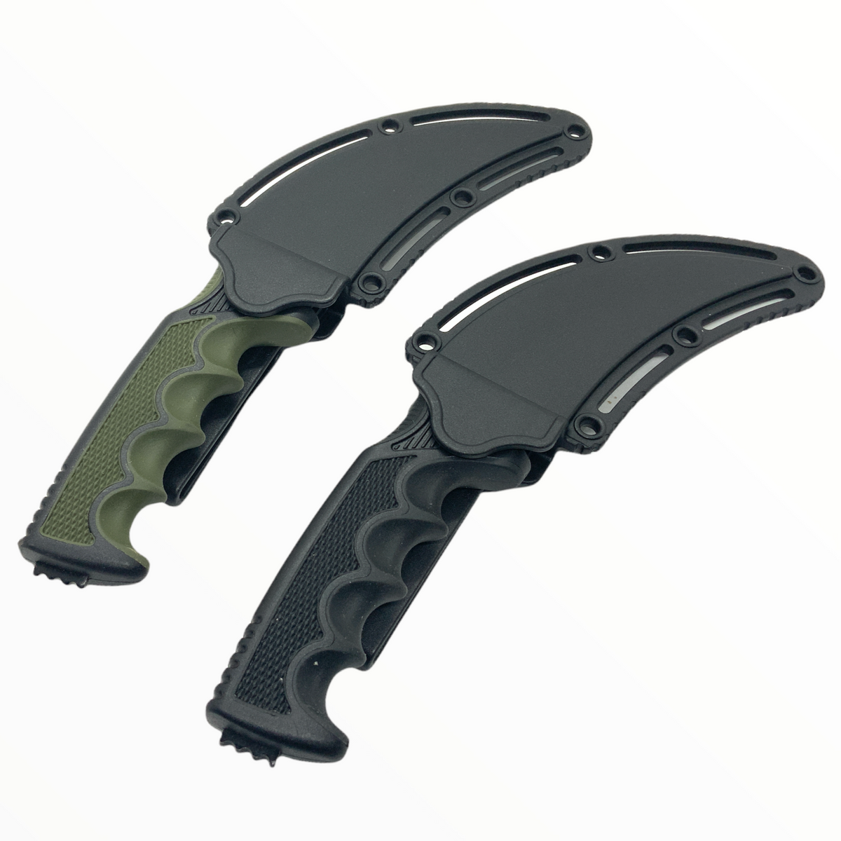 Cuchillo karambit con funda, estilos 100-3, 100-4, 100-6 y 100-7