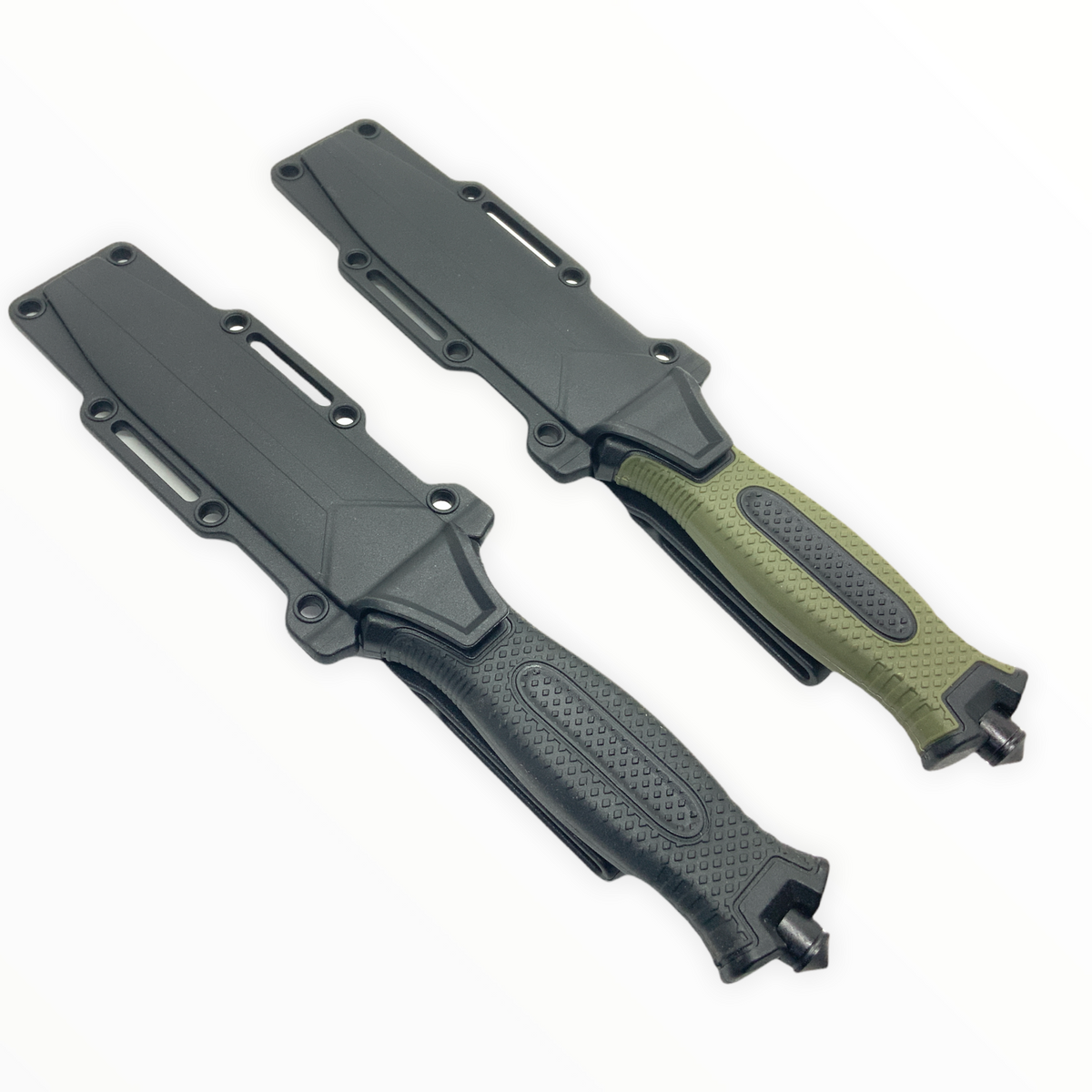 Cuchillo rompevidrios con funda, serie 100-15 a 100-19