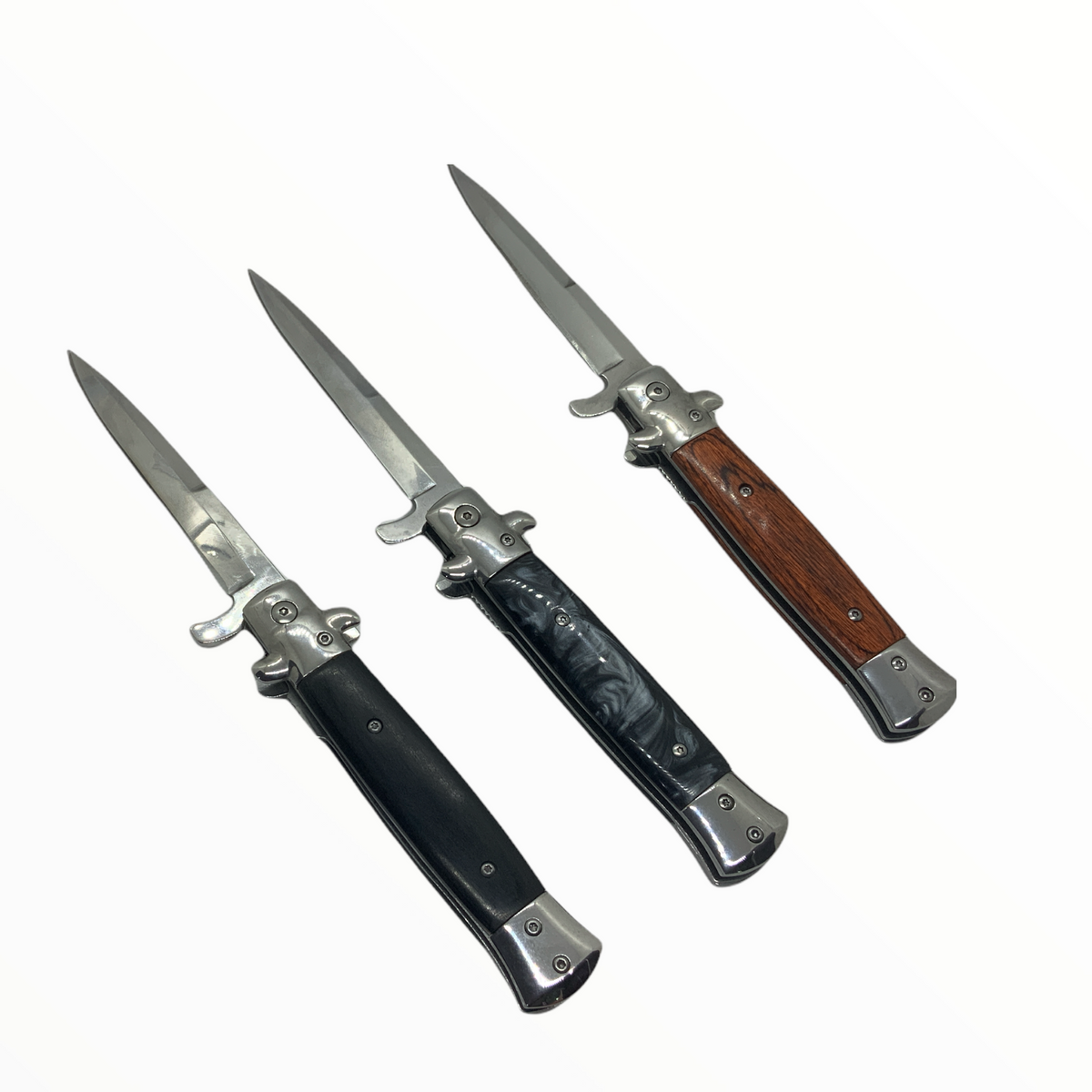 Navaja plegable estilo stiletto, modelo CB-39