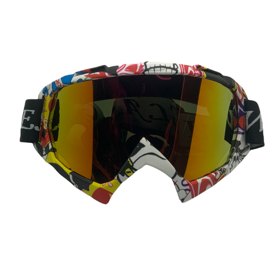Goggles para moto con diseño cómic GG803