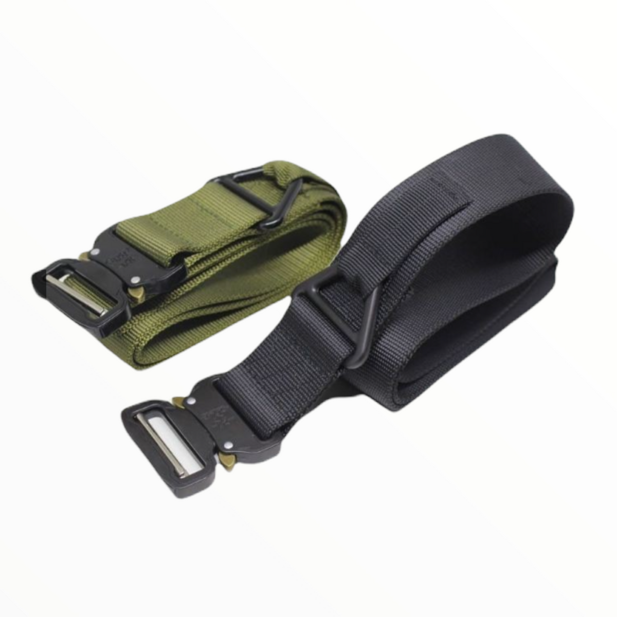 Cinturón de liberación rápida con hebilla ancha y gancho militar SZ04