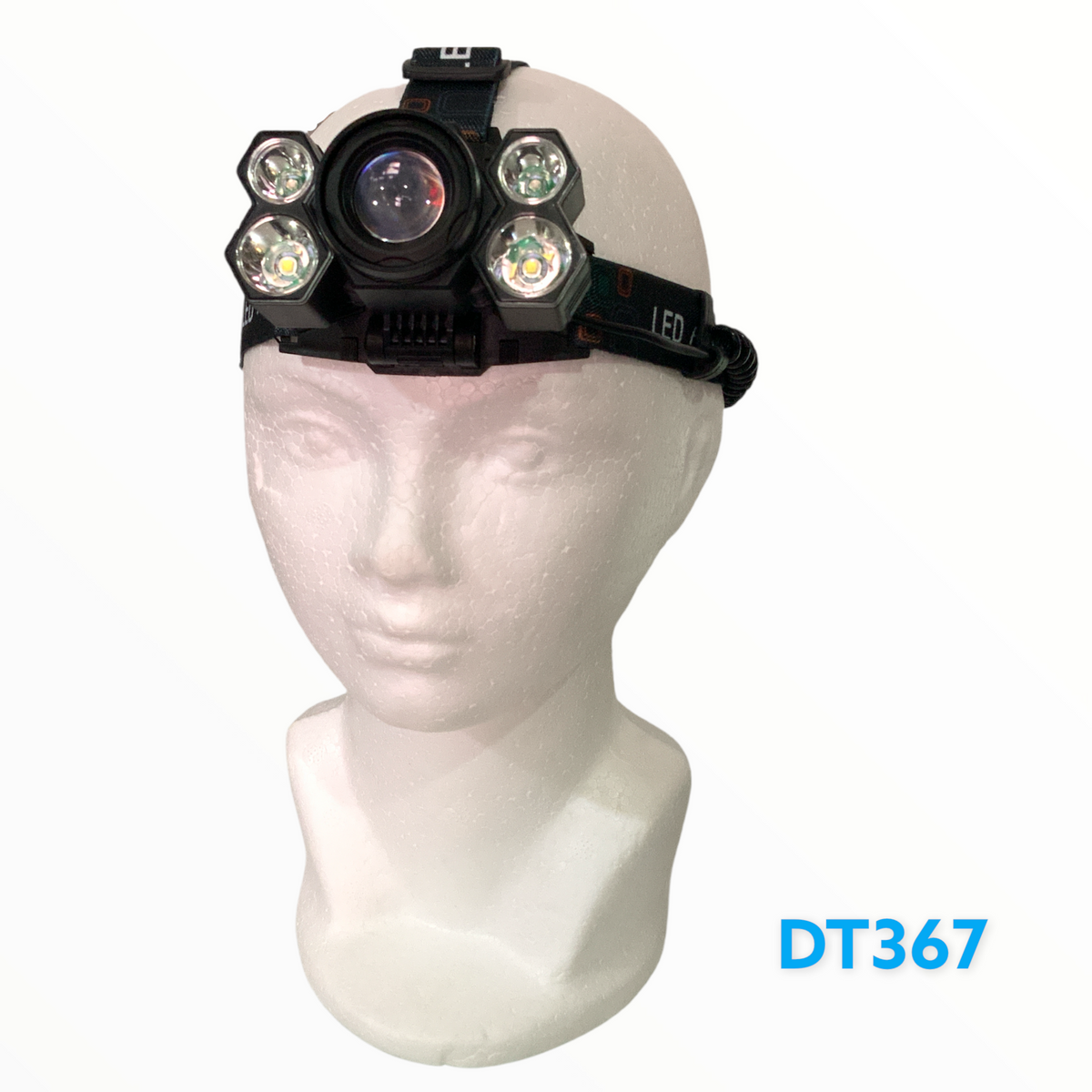Lámpara de cabeza LED en varios modelos con zoom (serie DT)