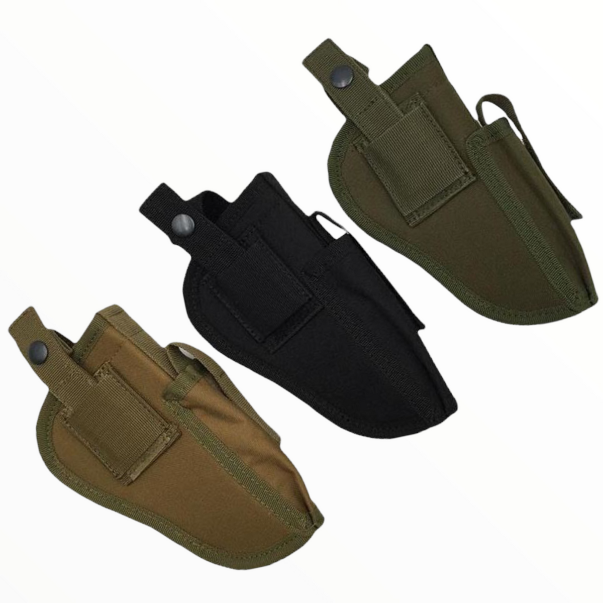 Funda ambidiestra con clip universal oculta y bolsa para 1 cargador PJ052