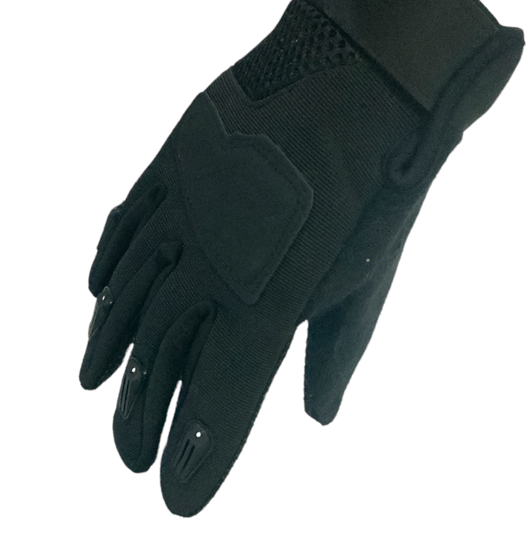 Guantes tácticos antiderrapantes con protección en nudillos y velcro - foto 3