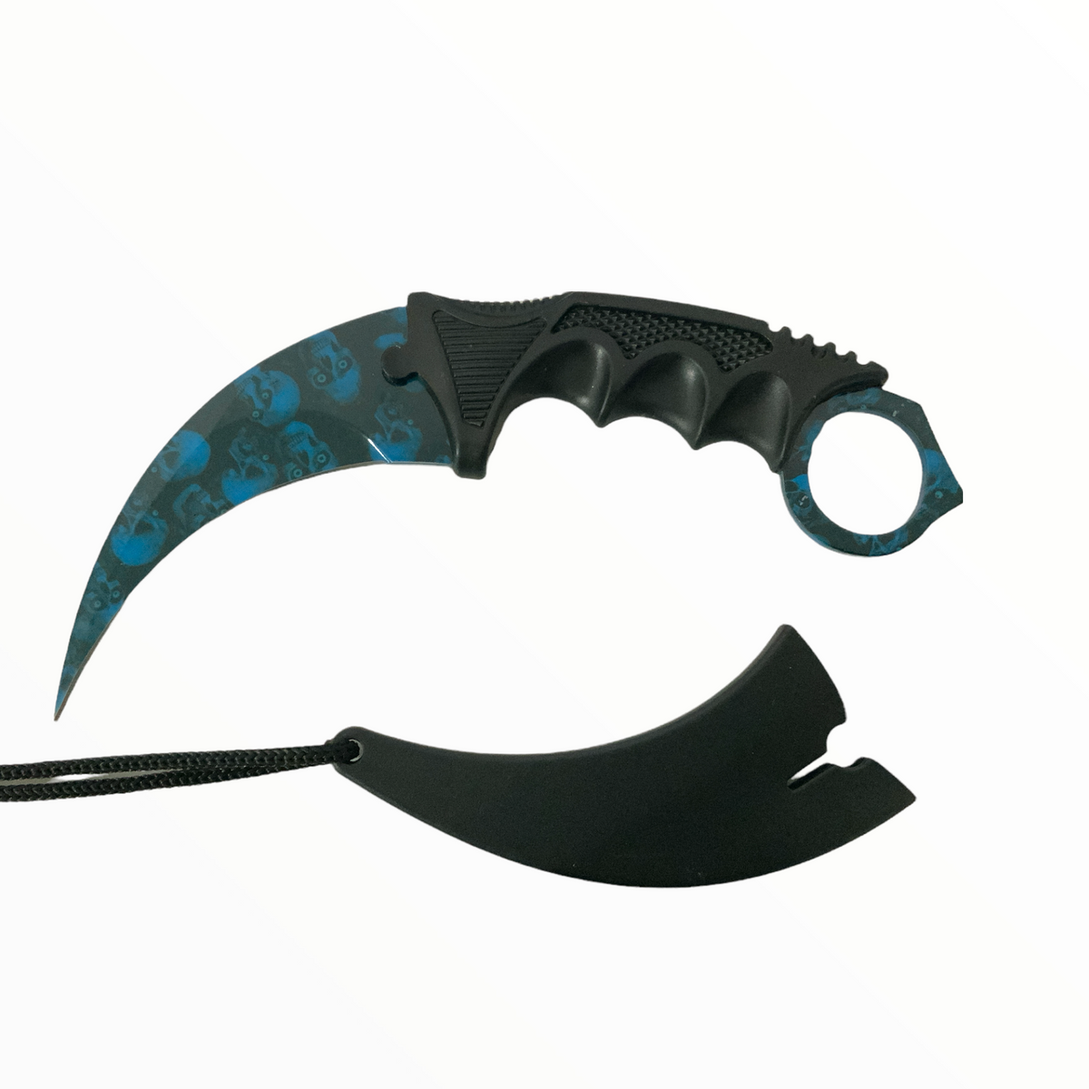 Cuchillo tipo karambit táctico para colección y campo, JF3D - foto 2