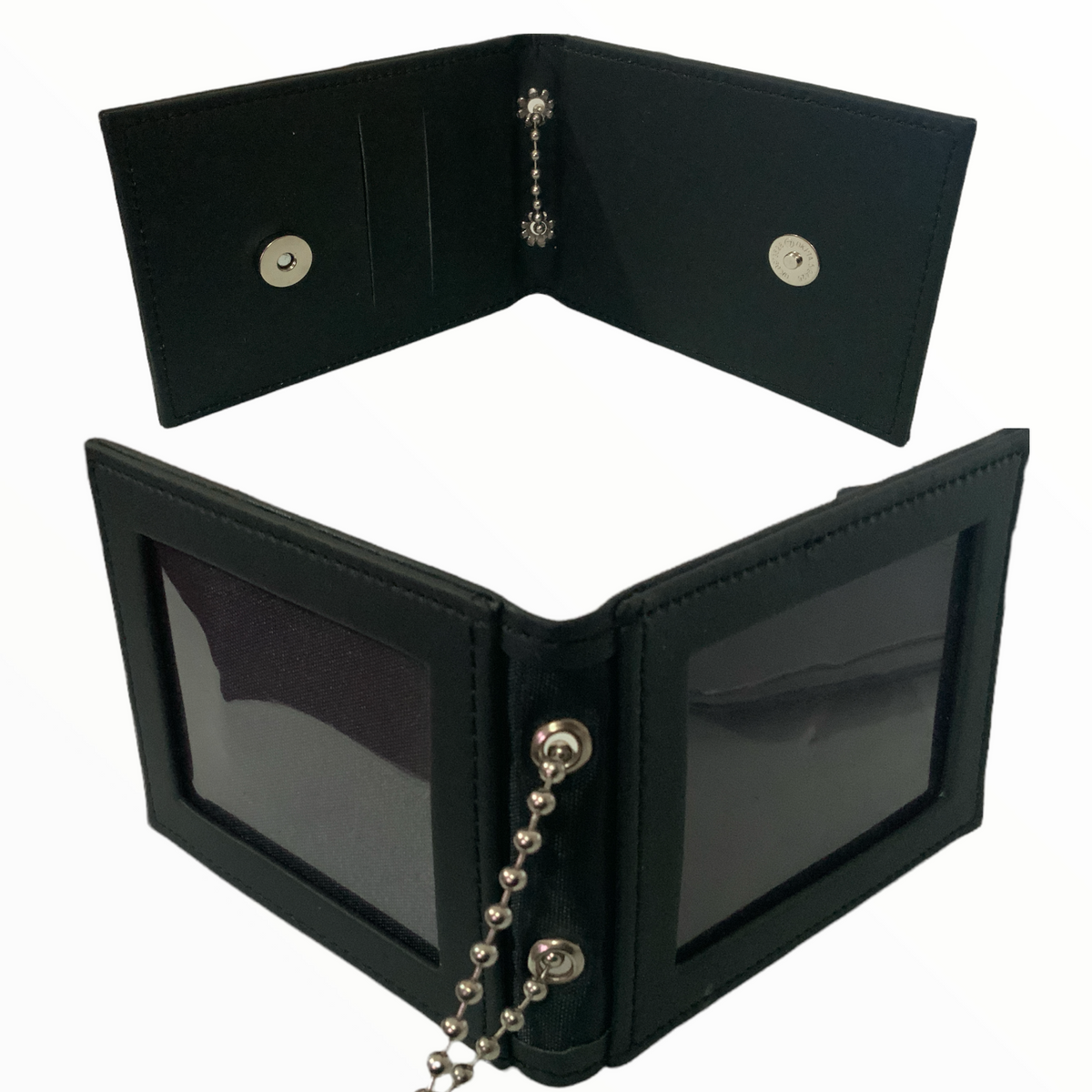 Porta credencial táctico tipo billetera con cadena de seguridad - foto 6