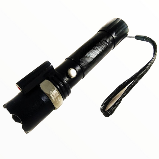 Lámpara táctica Swat de 2000 lúmenes con zoom y puntero láser w808