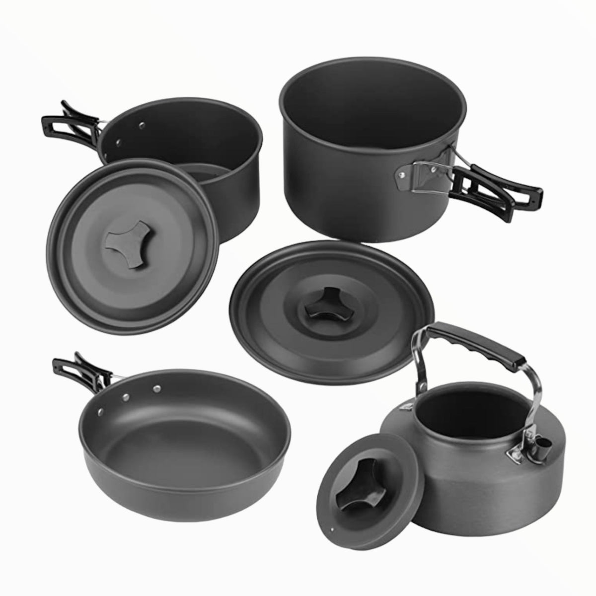Juego de utensilios de cocina de 13 piezas para camping y senderismo SN114