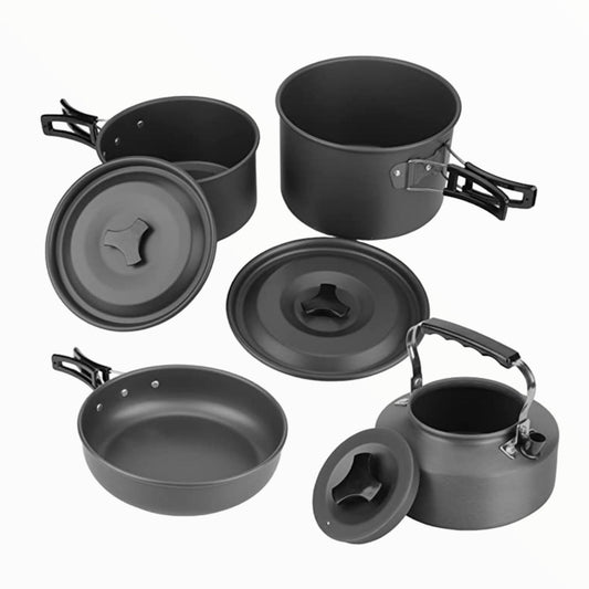 Juego de utensilios de cocina de 13 piezas para camping y senderismo SN114