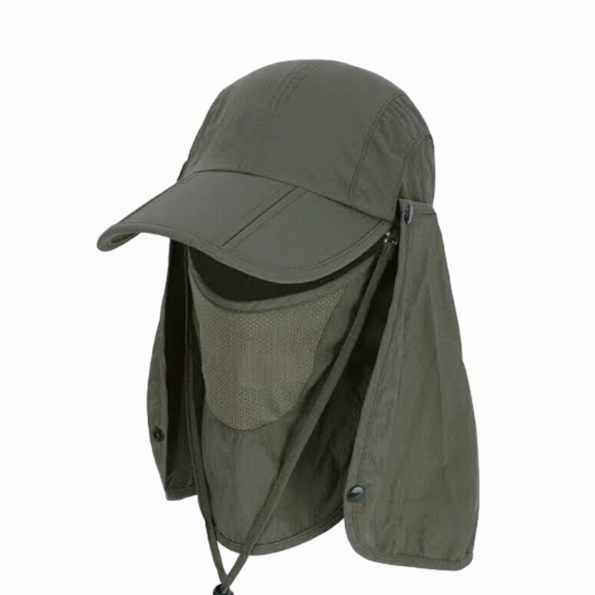 Gorra con solapa desmontable y protección UV, modelo MZ-006