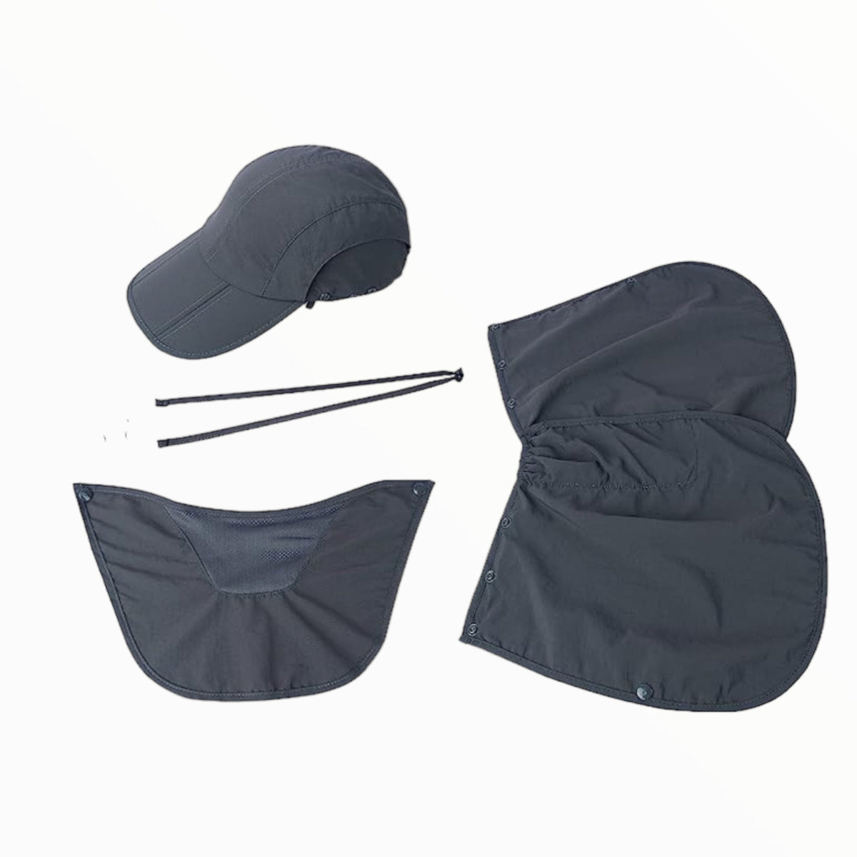 Gorra con solapa desmontable y protección UV, modelo MZ-006 - foto 4