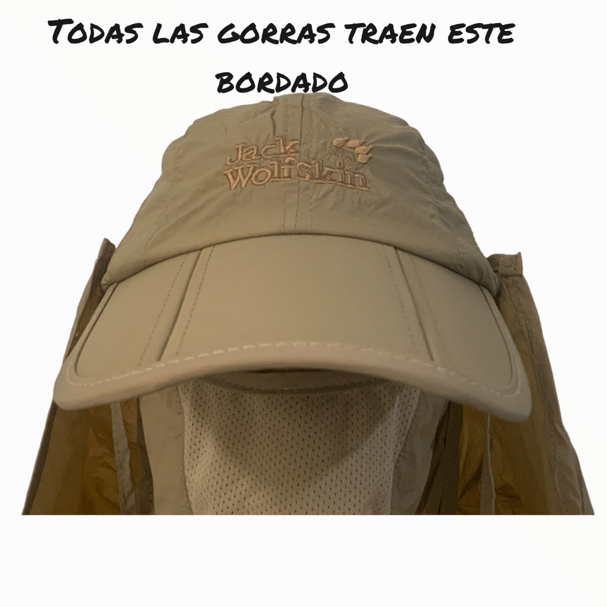 Gorra con solapa desmontable y protección UV, modelo MZ-006 - foto 2
