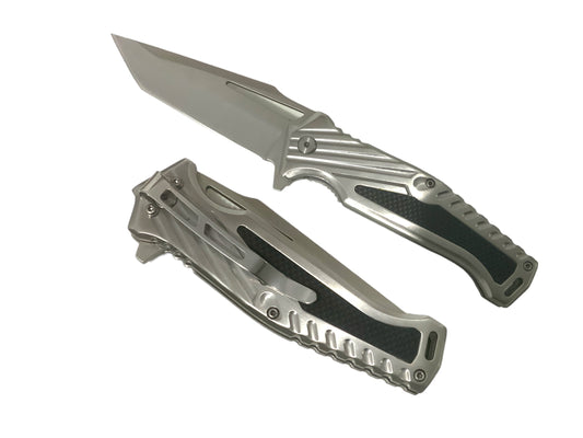 Navaja plegable manual con clip, modelo CB140