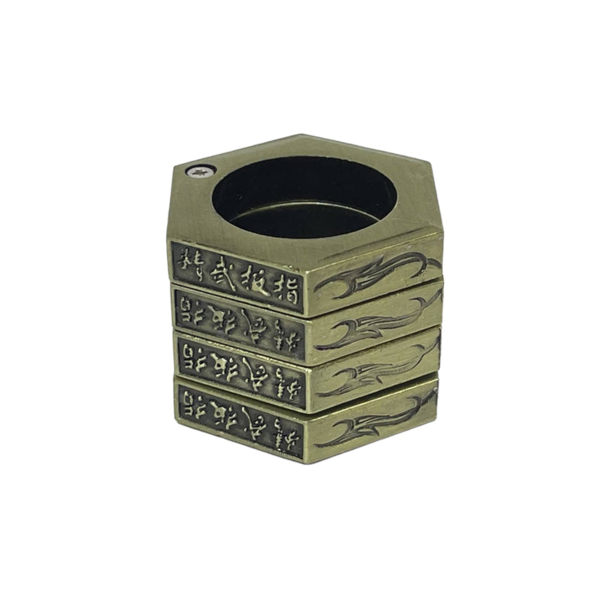 Accesorio plegable de anillos estilo boxer para colección, modelo D-10 - foto 2