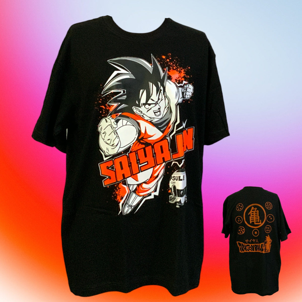 Playeras de algodón con efecto fluorescente y doble estampado, SN135 - foto 9